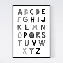 Load image into Gallery viewer, Alphabet Print