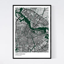 Load image into Gallery viewer, Map of Amsterdam, Netherlands