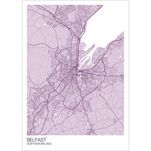 Load image into Gallery viewer, Map of Belfast, Northern Ireland