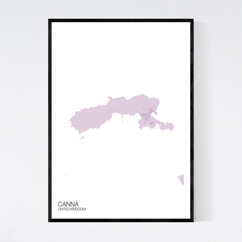 Map of Canna, United Kingdom