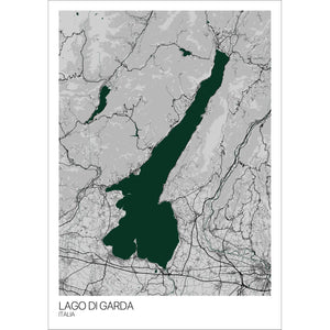 Map of Lago di Garda, Italia