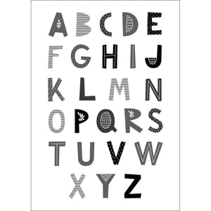 Alphabet Print