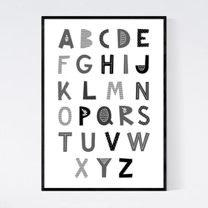 Alphabet Print