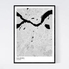 Load image into Gallery viewer, Aalborg City Map Print