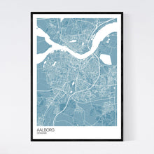 Load image into Gallery viewer, Aalborg City Map Print
