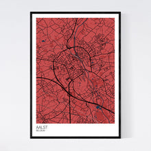 Load image into Gallery viewer, Aalst City Map Print