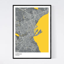 Load image into Gallery viewer, Aarhus City Map Print