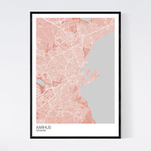 Load image into Gallery viewer, Aarhus City Map Print