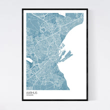 Load image into Gallery viewer, Aarhus City Map Print