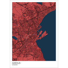 Load image into Gallery viewer, Map of Aarhus, Denmark