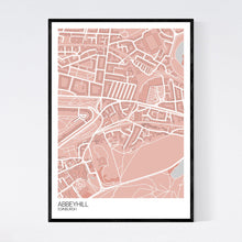 Load image into Gallery viewer, Abbeyhill Neighbourhood Map Print