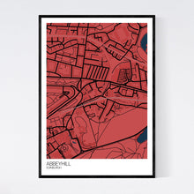 Load image into Gallery viewer, Abbeyhill Neighbourhood Map Print