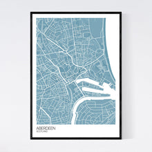 Load image into Gallery viewer, Aberdeen City Centre City Map Print