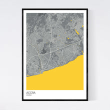 Load image into Gallery viewer, Map of Accra, Ghana