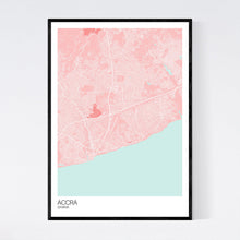 Load image into Gallery viewer, Accra City Map Print