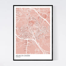 Load image into Gallery viewer, Agualva-Cacém City Map Print