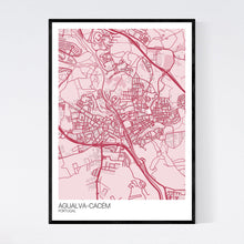 Load image into Gallery viewer, Agualva-Cacém City Map Print