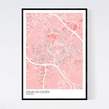 Load image into Gallery viewer, Agualva-Cacém City Map Print