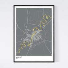 Load image into Gallery viewer, Ahvaz City Map Print