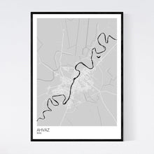 Load image into Gallery viewer, Ahvaz City Map Print