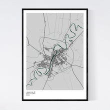 Load image into Gallery viewer, Ahvaz City Map Print