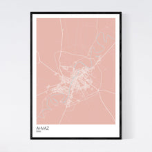 Load image into Gallery viewer, Ahvaz City Map Print
