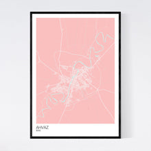 Load image into Gallery viewer, Ahvaz City Map Print