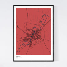 Load image into Gallery viewer, Ahvaz City Map Print