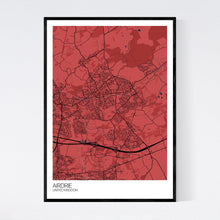 Load image into Gallery viewer, Airdrie City Map Print