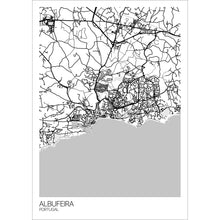 Load image into Gallery viewer, Map of Albufeira, Portugal