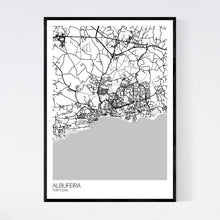 Load image into Gallery viewer, Map of Albufeira, Portugal