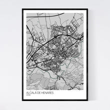 Load image into Gallery viewer, Alcalá de Henares City Map Print