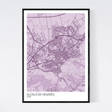 Load image into Gallery viewer, Alcalá de Henares City Map Print