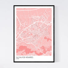 Load image into Gallery viewer, Alcalá de Henares City Map Print