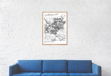 Load image into Gallery viewer, Map of Alcalá de Henares, Spain