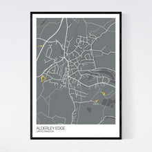 Load image into Gallery viewer, Alderley Edge Town Map Print