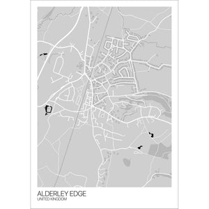 Map of Alderley Edge, United Kingdom