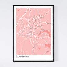 Load image into Gallery viewer, Alderley Edge Town Map Print