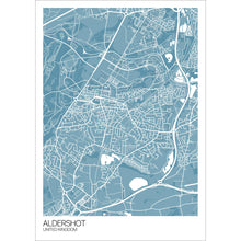 Load image into Gallery viewer, Map of Aldershot, United Kingdom