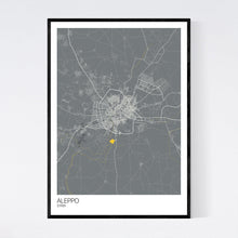 Load image into Gallery viewer, Aleppo City Map Print