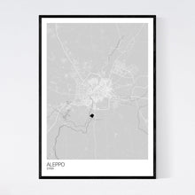 Load image into Gallery viewer, Aleppo City Map Print