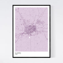 Load image into Gallery viewer, Aleppo City Map Print