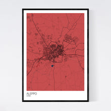 Load image into Gallery viewer, Aleppo City Map Print