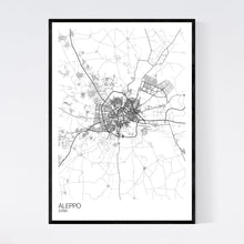 Load image into Gallery viewer, Aleppo City Map Print