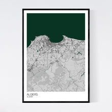 Load image into Gallery viewer, Algiers City Map Print