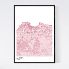 Load image into Gallery viewer, Algiers City Map Print