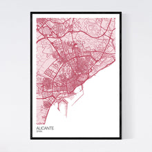 Load image into Gallery viewer, Map of Alicante, Spain