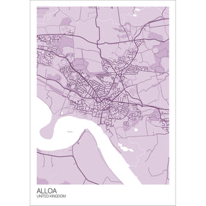 Map of Alloa, United Kingdom