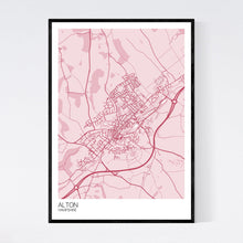 Load image into Gallery viewer, Alton Town Map Print