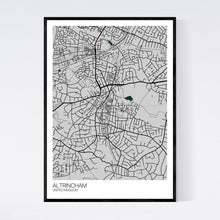 Load image into Gallery viewer, Altrincham City Map Print